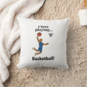 バスケットボールI Love 遊's Basketball クッション (ブランケット)