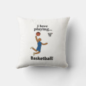 バスケットボールI Love 遊's Basketball クッション (裏面)