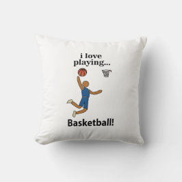 バスケットボールI Love 遊's Basketball クッション