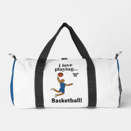 バスケットボールI Love 遊's Basketball ダッフルバッグ