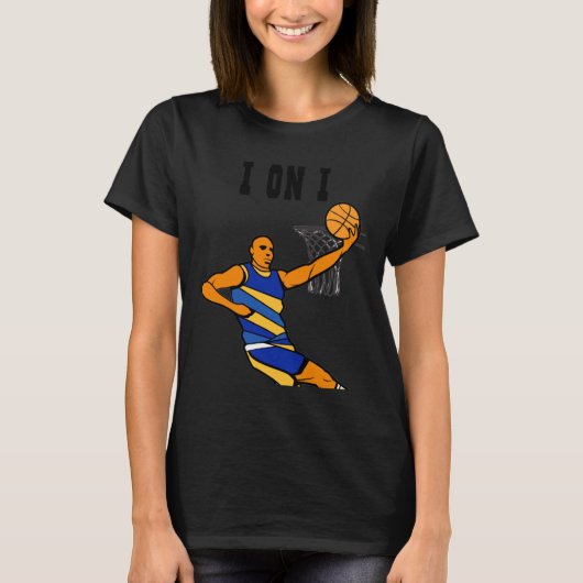 バスケットボールI On I Tシャツ (正面)
