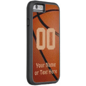 バスケットボールiPhoneケース，お名前，番号 Case-Mate iPhoneケース (裏面/右)