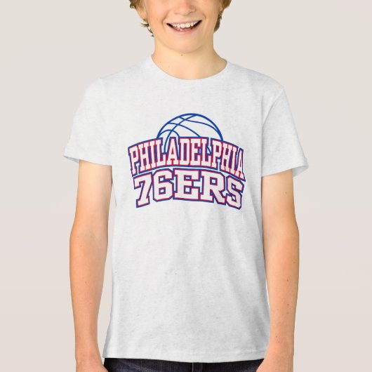 バスケットボールNBAフィラデルフィア76ers トライブレンドTシャツ (正面)