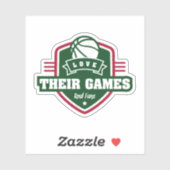 バスケットボールNBAミルウォーキーバックスレトロチームカラー シール (シート)