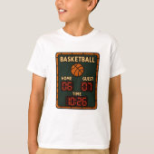 バスケットボールTシャツ 6-7 Tシャツ (正面)
