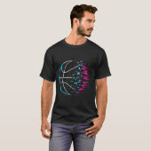 バスケットボールTシャツ 8 Tシャツ (正面フル)