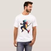 バスケットボールTシャツ – Samurai Baller Tシャツ (正面フル)
