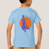 バスケットボールTシャツ Tシャツ (裏面)