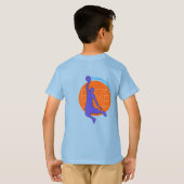 バスケットボールTシャツ Tシャツ (裏面フル)