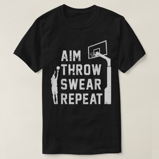 バスケットボールTシャ男性へツキッズユース選手スラム Tシャツ (デザイン正面)