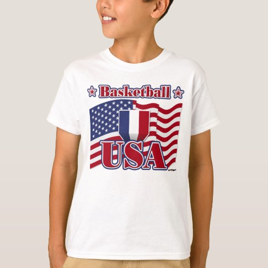 バスケットボールUSA Tシャツ (正面)