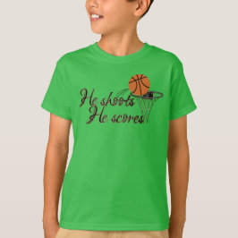 バスケットボールVneck Tシャツ