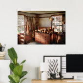 バスケットメーカー – バスケットメーカーの家 ポスター (ホームオフィス)