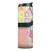 バスケット付きイースターバニー タンブラー (回転左)