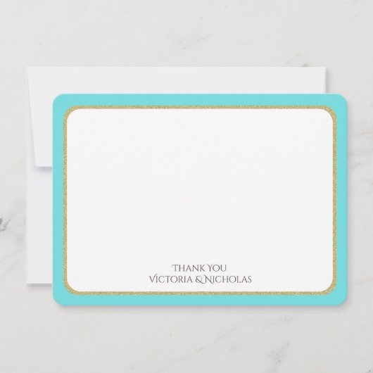 バスケット付き水彩自転車ありがとうございました サンキューカード (正面)