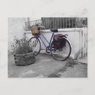 バスケット付き自転車 – マル島 ポストカード