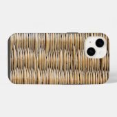 バスケット編みマクロ iPhoneケース (裏面横)