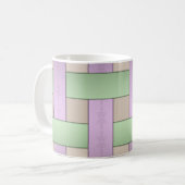 バスケット編み コーヒーマグカップ (正面左)