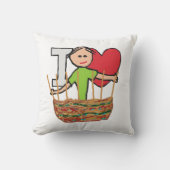 バスケット織りが大好き クッション (正面)