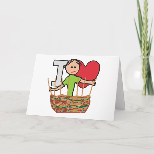 バスケット織りが大好き シーズンカード (正面)