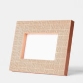 バスケット織りデザイン レーザー彫刻フレーム (左)