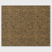 バスケット織りパターン ラッピングペーパー (フラット)