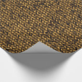 バスケット織りパターン ラッピングペーパー (コーナー)