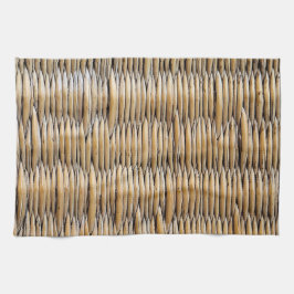 バスケット織りマクロ キッチンタオル