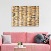 バスケット織りマクロ キャンバスプリント (インサイチュ (リビング))