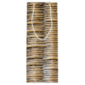 バスケット織りマクロ ワインギフトバッグ (裏面)