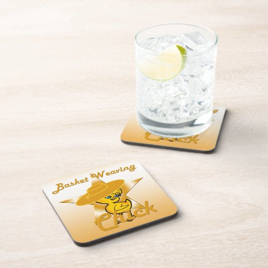バスケット織り雛#10 コースター (右側)
