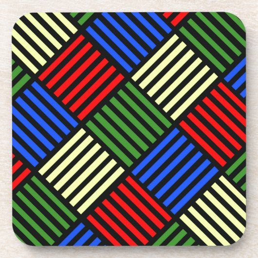 バスケット織り コースター (正面)