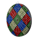 バスケット織り ダーツボード (正面右)