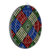 バスケット織り ダーツボード (正面左)