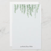 バスケット離れからの編つる集可能な 便箋 (正面/裏面)