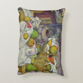 バスケット1888-90年が付いているポールセザンヌ|の静物画 アクセントクッション (裏面(縦))