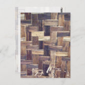 バスケット ウィーブ ポストカード (正面/裏面)