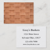 バスケット 名刺 (正面/裏面)