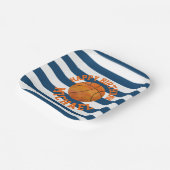 バスケッパーソナライズされたトボール紙プレート ペーパープレート (傾斜あり)