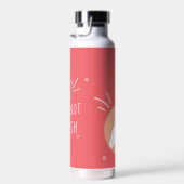 バスケッパーソナライズされたトル名パーソナライズされた番号 ウォーターボトル (右面)