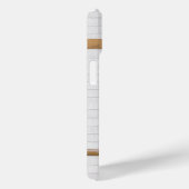 バスケッパーソナライズされた赤と白ットボールジャージー Case-Mate iPhoneケース (裏面 / 右)