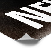 バスケッ与えプの成功を決して上げない ポスター (角)