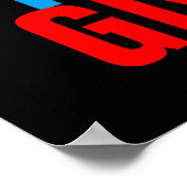 バスケッ与えプを決してやる気を起こさせるしない ポスター (角)