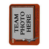 バスケッ素晴らしトコー与えチに対するギフト マグネット (縦)