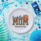 バスケッ誇りを持ったボールママ – コートサイドチャンピオン ペーパープレート (パーティー)