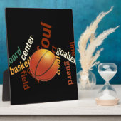 バスケバスケットボールスポーツファナティックス.jpg フォトプラーク (側面)