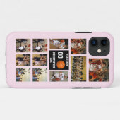 バスケパーソナライズされたットガール Case-Mate iPhoneケース (裏面(横))