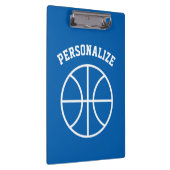 バスケパーソナライズされたットコーチのスポーツ用品 クリップボード (右)