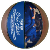 バスケパーソナライズされたットコーチインスピレーション バスケットボール (縦)