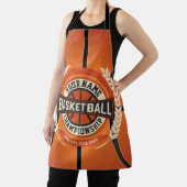 バスケパーソナライズされたットチームプレーカスタムヤーアスリート エプロン (インサイチュ)